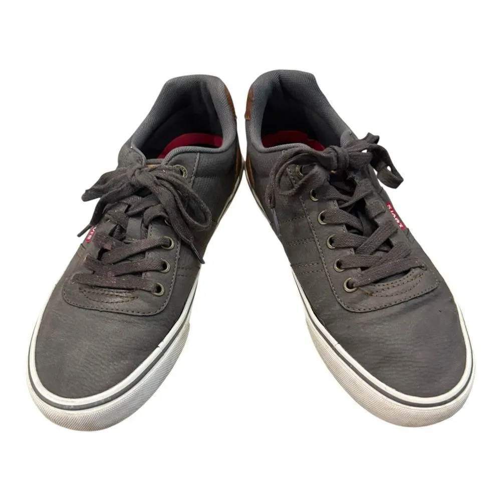 Levi's 519303K36 Gray Lace-up Casual Men's Shoes Sneakers 9